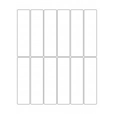 40682 - Label Size 33mm x 122mm - 12 label(s) per sheet 40682 - Label Size 33mm x 122mm - 12 label(s) per sheet