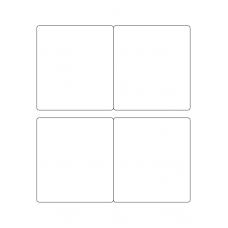 40684 - Label Size 100mm x 110mm - 4 label(s) per sheet 40684 - Label Size 100mm x 110mm - 4 label(s) per sheet
