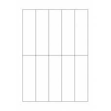40691 - Label Size 35mm x 123mm - 10 label(s) per sheet 40691 - Label Size 35mm x 123mm - 10 label(s) per sheet