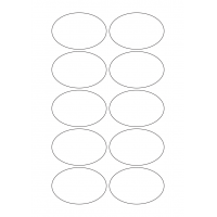 40698 - Label Size 75mm x 50mm - 10 label(s) per sheet 40698 - Label Size 75mm x 50mm - 10 label(s) per sheet