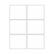 40701 - Label Size 93mm x 78mm - 6 label(s) per sheet 40701 - Label Size 93mm x 78mm - 6 label(s) per sheet