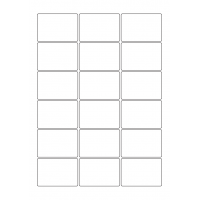 40711 - Label Size 60.5mm x 41mm - 18 label(s) per sheet 40711 - Label Size 60.5mm x 41mm - 18 label(s) per sheet