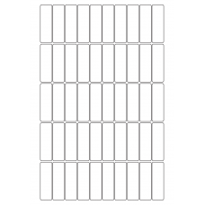 40712 - Label Size 17mm x 55mm - 50 label(s) per sheet 40712 - Label Size 17mm x 55mm - 50 label(s) per sheet