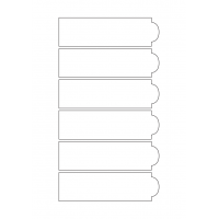 40715 - Label Size 136mm x 39mm - 6 label(s) per sheet 40715 - Label Size 136mm x 39mm - 6 label(s) per sheet