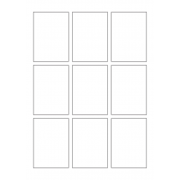 40723 - Label Size 57.8mm x 81.2mm - 9 label(s) per sheet 40723 - Label Size 57.8mm x 81.2mm - 9 label(s) per sheet