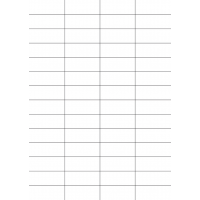40729 - Label Size 52mm x 21mm - 56 label(s) per sheet 40729 - Label Size 52mm x 21mm - 56 label(s) per sheet