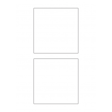 40730 - Label Size 117mm x 118.5mm - 2 label(s) per sheet 40730 - Label Size 117mm x 118.5mm - 2 label(s) per sheet