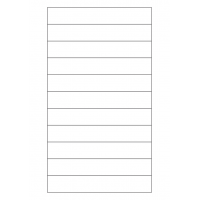 40732 - Label Size 155mm x 25mm - 11 label(s) per sheet 40732 - Label Size 155mm x 25mm - 11 label(s) per sheet