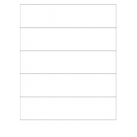 40735 - Label Size 210mm x 50mm - 5 label(s) per sheet 40735 - Label Size 210mm x 50mm - 5 label(s) per sheet