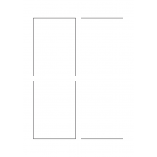 40738 - Label Size 80mm x 110mm - 4 label(s) per sheet 40738 - Label Size 80mm x 110mm - 4 label(s) per sheet