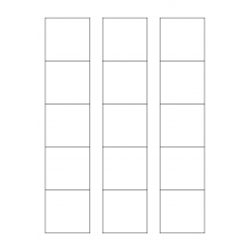 40740 - Label Size 53mm x 51mm - 15 label(s) per sheet 40740 - Label Size 53mm x 51mm - 15 label(s) per sheet