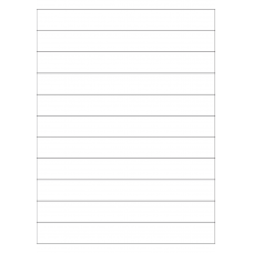 40745 - Label Size 210mm x 25mm - 11 label(s) per sheet 40745 - Label Size 210mm x 25mm - 11 label(s) per sheet