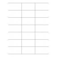 40746 - Label Size 70mm x 38mm - 21 label(s) per sheet 40746 - Label Size 70mm x 38mm - 21 label(s) per sheet