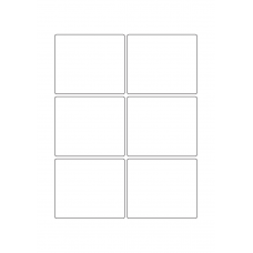 40751 - Label Size 82mm x 70mm - 6 label(s) per sheet 40751 - Label Size 82mm x 70mm - 6 label(s) per sheet