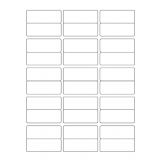 40754 - Label Size 63.5mm x 24mm - 30 label(s) per sheet 40754 - Label Size 63.5mm x 24mm - 30 label(s) per sheet