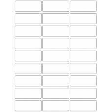 40762 - Label Size 70mm x 28mm - 27 label(s) per sheet 40762 - Label Size 70mm x 28mm - 27 label(s) per sheet