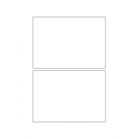 40764 - Label Size 156mm x 110mm - 2 label(s) per sheet 40764 - Label Size 156mm x 110mm - 2 label(s) per sheet