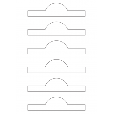 40769 - Label Size 150mm x 35mm - 6 label(s) per sheet 40769 - Label Size 150mm x 35mm - 6 label(s) per sheet