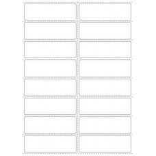 40779 - Label Size 99mm x 32mm - 16 label(s) per sheet 40779 - Label Size 99mm x 32mm - 16 label(s) per sheet