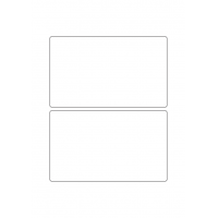 40781 - Label Size 160mm x 96mm - 2 label(s) per sheet 40781 - Label Size 160mm x 96mm - 2 label(s) per sheet