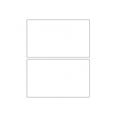 40781 - Label Size 160mm x 96mm - 2 label(s) per sheet 40781 - Label Size 160mm x 96mm - 2 label(s) per sheet