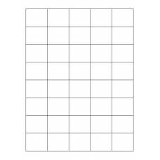 40794 - Label Size 40mm x 33mm - 40 label(s) per sheet 40794 - Label Size 40mm x 33mm - 40 label(s) per sheet