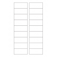 40798 - Label Size 70mm x 30mm - 18 label(s) per sheet 40798 - Label Size 70mm x 30mm - 18 label(s) per sheet