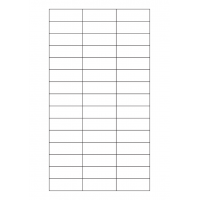 40803 - Label Size 50mm x 18mm - 45 label(s) per sheet 40803 - Label Size 50mm x 18mm - 45 label(s) per sheet