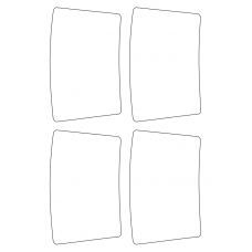 40804 - Label Size 84.11mm x 134.69mm - 4 label(s) per sheet 40804 - Label Size 84.11mm x 134.69mm - 4 label(s) per sheet