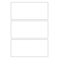 40808 - Label Size 185mm x 87mm - 3 label(s) per sheet 40808 - Label Size 185mm x 87mm - 3 label(s) per sheet