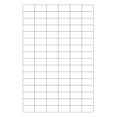 40810 - Label Size 30mm x 17mm - 96 label(s) per sheet 40810 - Label Size 30mm x 17mm - 96 label(s) per sheet