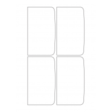 40811 - Label Size 73mm x 127mm - 4 label(s) per sheet 40811 - Label Size 73mm x 127mm - 4 label(s) per sheet