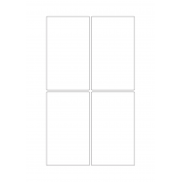 40816 - Label Size 170mm x 100mm - 2 label(s) per sheet 40816 - Label Size 170mm x 100mm - 2 label(s) per sheet