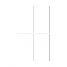 40816 - Label Size 170mm x 100mm - 2 label(s) per sheet 40816 - Label Size 170mm x 100mm - 2 label(s) per sheet
