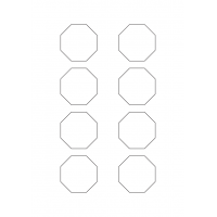 40922 - Label Size 50mm x 50mm - 8 label(s) per sheet 40922 - Label Size 50mm x 50mm - 8 label(s) per sheet