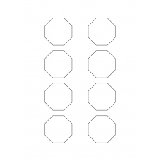 40922 - Label Size 50mm x 50mm - 8 label(s) per sheet 40922 - Label Size 50mm x 50mm - 8 label(s) per sheet