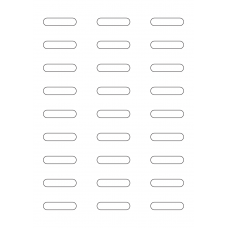 40924 - Label Size 43mm x 10mm - 27 label(s) per sheet 40924 - Label Size 43mm x 10mm - 27 label(s) per sheet