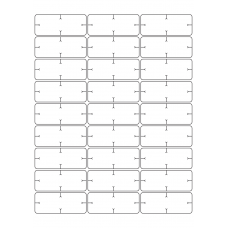 40934 - Label Size 67mm x 27mm - 27 label(s) per sheet 40934 - Label Size 67mm x 27mm - 27 label(s) per sheet