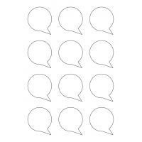 40943 - Label Size 50mm x 56.9mm - 12 label(s) per sheet 40943 - Label Size 50mm x 56.9mm - 12 label(s) per sheet