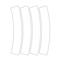 40949 - Label Size 53.793mm x 239.337mm - 4 label(s) per sheet 40949 - Label Size 53.793mm x 239.337mm - 4 label(s) per sheet