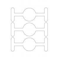 40950 - Label Size 183mm x 70mm - 3 label(s) per sheet 40950 - Label Size 183mm x 70mm - 3 label(s) per sheet