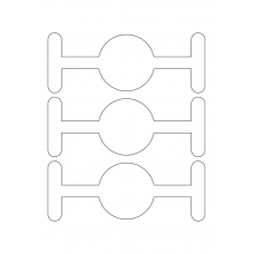 40950 - Label Size 183mm x 70mm - 3 label(s) per sheet 40950 - Label Size 183mm x 70mm - 3 label(s) per sheet