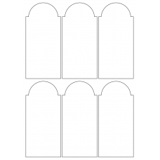 40956 - Label Size 64.912mm x 140.829mm - 6 label(s) per sheet 40956 - Label Size 64.912mm x 140.829mm - 6 label(s) per sheet