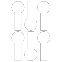 40957 - Label Size 60.006mm x 140.304mm - 6 label(s) per sheet 40957 - Label Size 60.006mm x 140.304mm - 6 label(s) per sheet