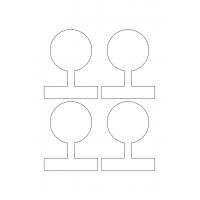 40961 - Label Size 80mm x 102mm - 4 label(s) per sheet 40961 - Label Size 80mm x 102mm - 4 label(s) per sheet