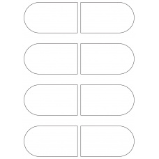 40962 - Label Size 100mm x 57mm - 8 label(s) per sheet 40962 - Label Size 100mm x 57mm - 8 label(s) per sheet