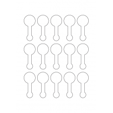 40967 - Label Size 30mm x 67.5mm - 15 label(s) per sheet 40967 - Label Size 30mm x 67.5mm - 15 label(s) per sheet