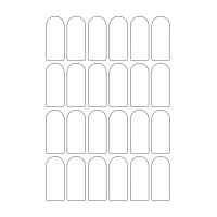40969 - Label Size 25mm x 60mm - 24 label(s) per sheet 40969 - Label Size 25mm x 60mm - 24 label(s) per sheet